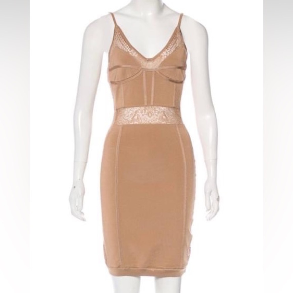 Balmain lace accent dress size 6